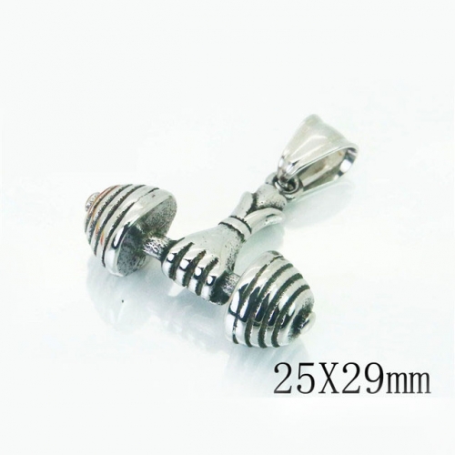 BC Wholesale Jewelry Stainless Steel 316L Pendant NO.#BC48P0367NB