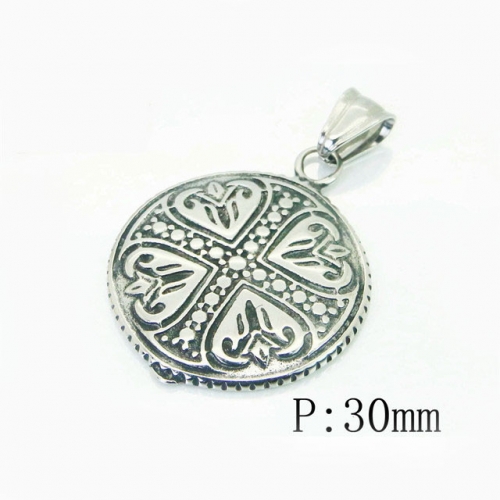 BC Wholesale Jewelry Stainless Steel 316L Pendant NO.#BC48P0405NC