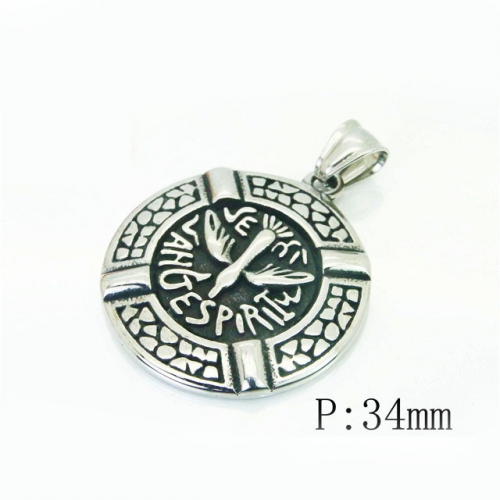 BC Wholesale Jewelry Stainless Steel 316L Pendant NO.#BC48P0398NC