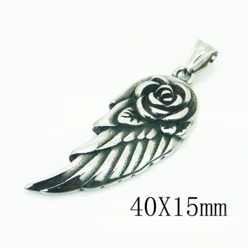 BC Wholesale Jewelry Stainless Steel 316L Pendant NO.#BC48P0365NS