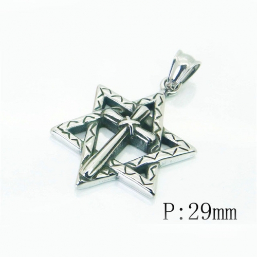 BC Wholesale Jewelry Stainless Steel 316L Pendant NO.#BC48P0382NT