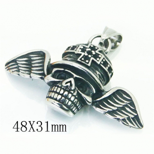 BC Wholesale Jewelry Stainless Steel 316L Pendant NO.#BC48P0308NW