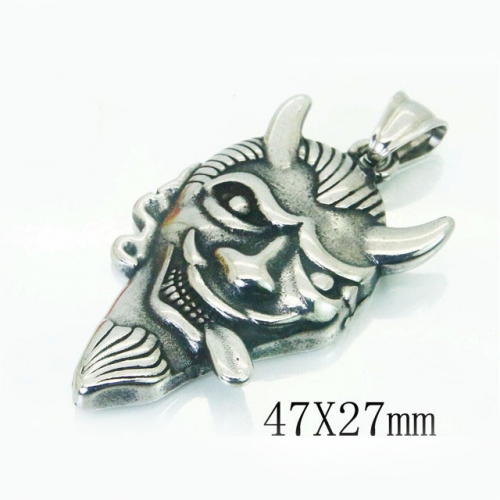 BC Wholesale Jewelry Stainless Steel 316L Pendant NO.#BC48P0303NS