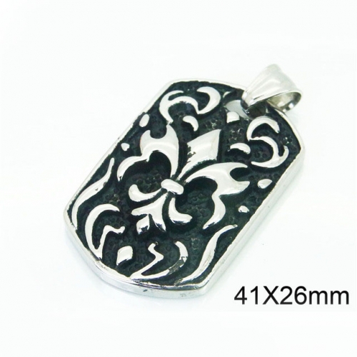 BC Wholesale Jewelry Stainless Steel 316L Pendant NO.#BC48P0328NY