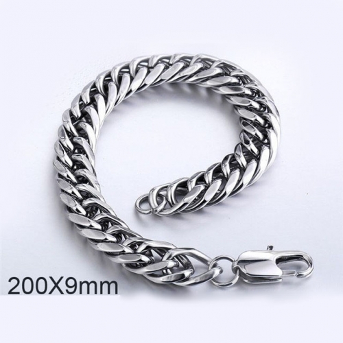 BC Wholesale Jewelry Stainless Steel 316L Popular Bracelets NO.#SJ14B240