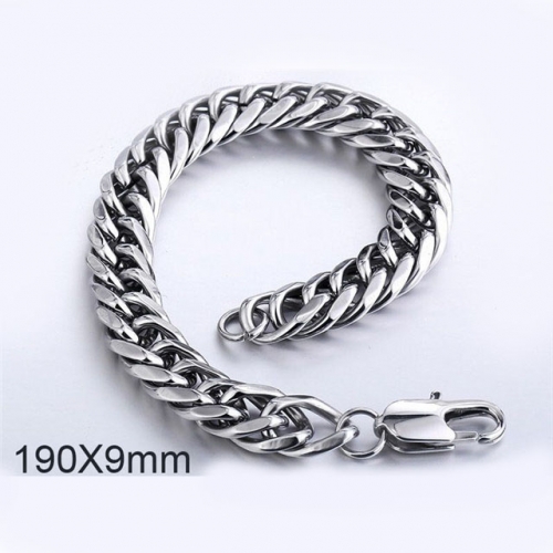 BC Wholesale Jewelry Stainless Steel 316L Popular Bracelets NO.#SJ14B239