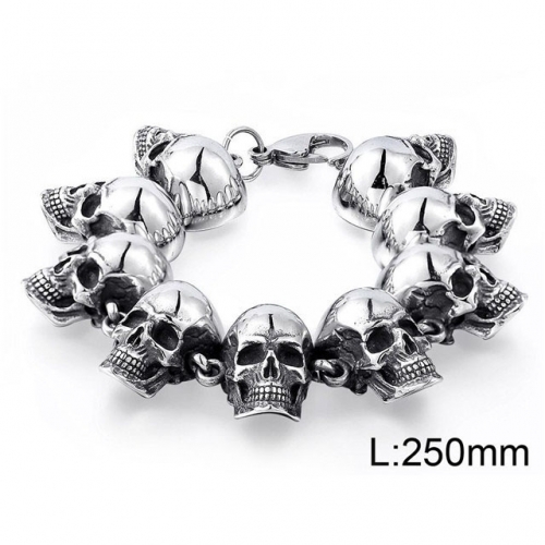 BC Wholesale Jewelry Stainless Steel 316L Popular Bracelets NO.#SJ14B097