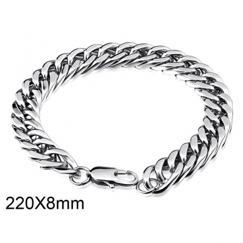 BC Wholesale Jewelry Stainless Steel 316L Popular Bracelets NO.#SJ14B079
