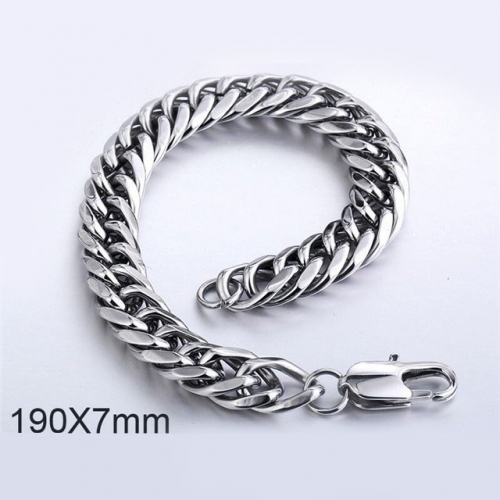 BC Wholesale Jewelry Stainless Steel 316L Popular Bracelets NO.#SJ14B235