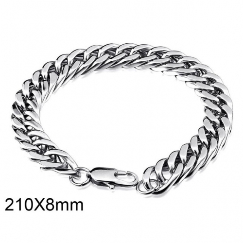 BC Wholesale Jewelry Stainless Steel 316L Popular Bracelets NO.#SJ14B077