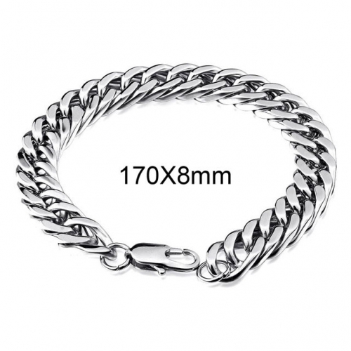 BC Wholesale Jewelry Stainless Steel 316L Popular Bracelets NO.#SJ14B074