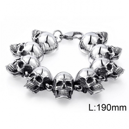 BC Wholesale Jewelry Stainless Steel 316L Popular Bracelets NO.#SJ14B094