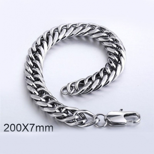 BC Wholesale Jewelry Stainless Steel 316L Popular Bracelets NO.#SJ14B236