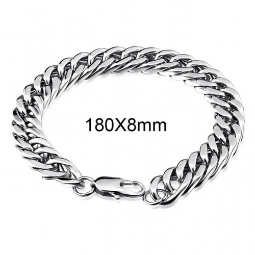 BC Wholesale Jewelry Stainless Steel 316L Popular Bracelets NO.#SJ14B075