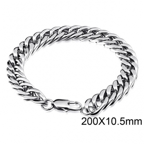 BC Wholesale Jewelry Stainless Steel 316L Popular Bracelets NO.#SJ14B083
