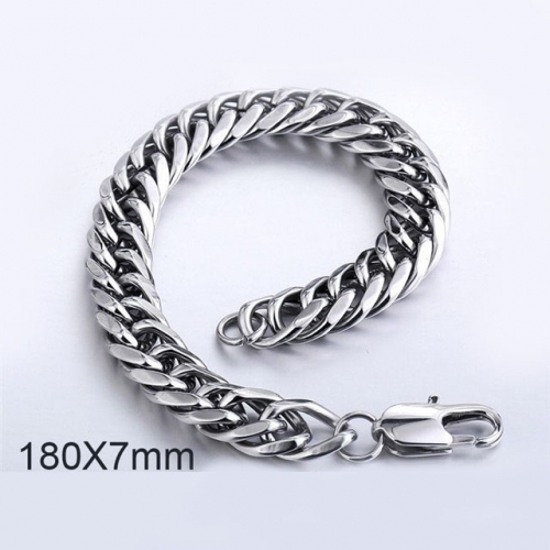 BC Wholesale Jewelry Stainless Steel 316L Popular Bracelets NO.#SJ14B238