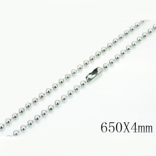 BC Wholesale Jewelry Stainless Steel 316L Cheap Beads Necklace NO.#BC001N194