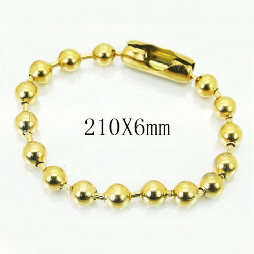 BC Wholesale Jewelry Stainless Steel 316L Beads Bracelets NO.#BC001B054