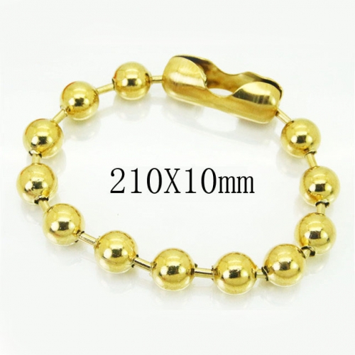 BC Wholesale Jewelry Stainless Steel 316L Beads Bracelets NO.#BC001B062