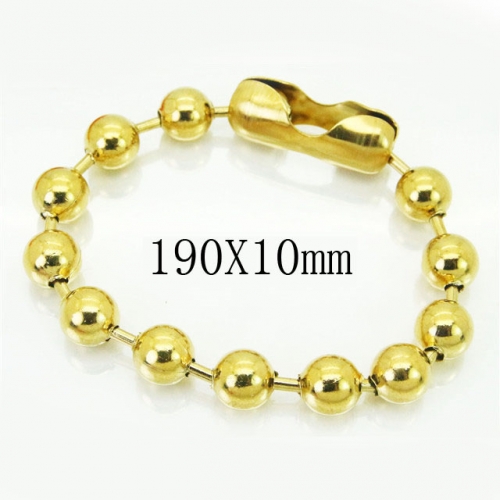 BC Wholesale Jewelry Stainless Steel 316L Beads Bracelets NO.#BC001B063
