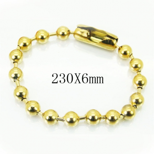 BC Wholesale Jewelry Stainless Steel 316L Beads Bracelets NO.#BC001B052