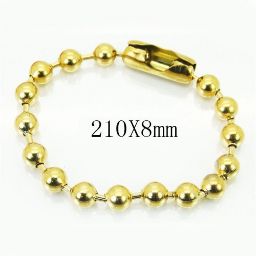 BC Wholesale Jewelry Stainless Steel 316L Beads Bracelets NO.#BC001B050