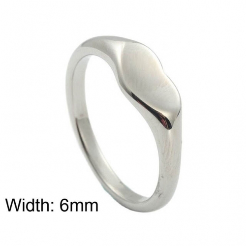 BC Wholesale Engravable Rings Jewelry Stainless Steel 316L Jewelry Rings NO.#SJ49R076