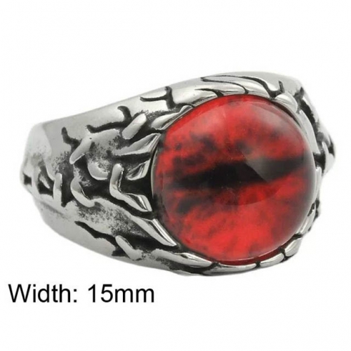 BC Wholesale Evil Eye Rings Jewelry Stainless Steel 316L Jewelry Rings NO.#SJ49R042