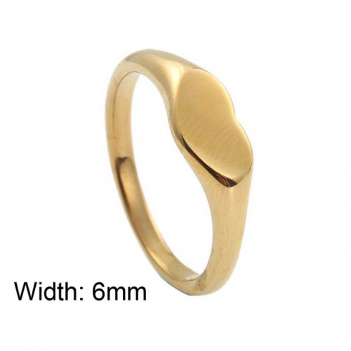 BC Wholesale Engravable Rings Jewelry Stainless Steel 316L Jewelry Rings NO.#SJ49R077