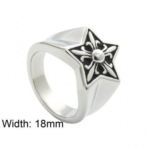 BC Wholesale Popular Jewelry Stainless Steel 316L Jewelry Rings NO.#SJ49R039