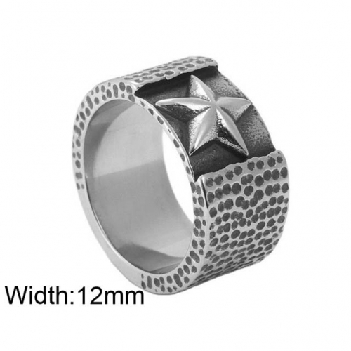 BC Wholesale Popular Jewelry Stainless Steel 316L Jewelry Rings NO.#SJ49R504