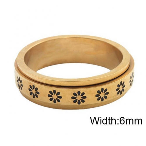 BC Jewelry Wholesale Rotatable Rings Stainless Steel 316L Rings NO.#SJ49R657