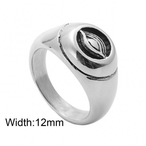 BC Wholesale Evil Eye Rings Jewelry Stainless Steel 316L Jewelry Rings NO.#SJ49R226