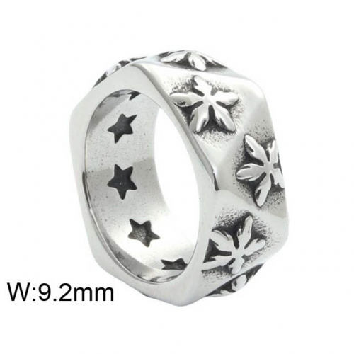 BC Wholesale Popular Jewelry Stainless Steel 316L Jewelry Rings NO.#SJ49R155