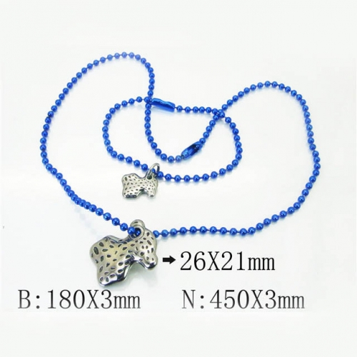 BC Wholesale Jewelry Set Stainless Steel 316L Necklace Bracelet Jewelry Set NO.#BC21S0291IJE