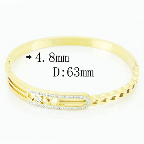 BC Wholesale Bangles Stainless Steel Jewelry Bangles NO.#BC32B0335HKT