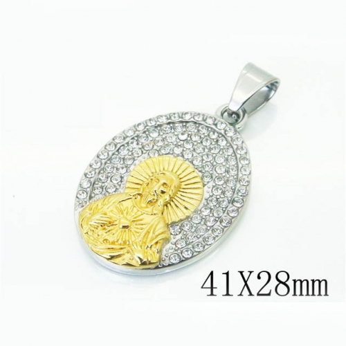 BC Wholesale Jewelry Nice Pendant Stainless Steel 316L Pendant NO.#BC13P1451HHL