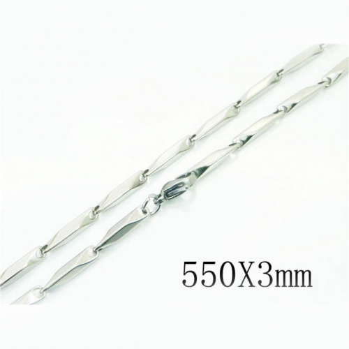 Wholesale Necklace Stainless Steel 316L Popular Chains NO.#BC53N0009KF