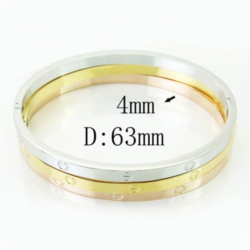 BC Wholesale Bangles Stainless Steel Jewelry Bangles NO.#SJ60B0573HOD