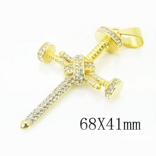 BC Wholesale Jewelry Nice Pendant Stainless Steel 316L Pendant NO.#BC13P1429HLX