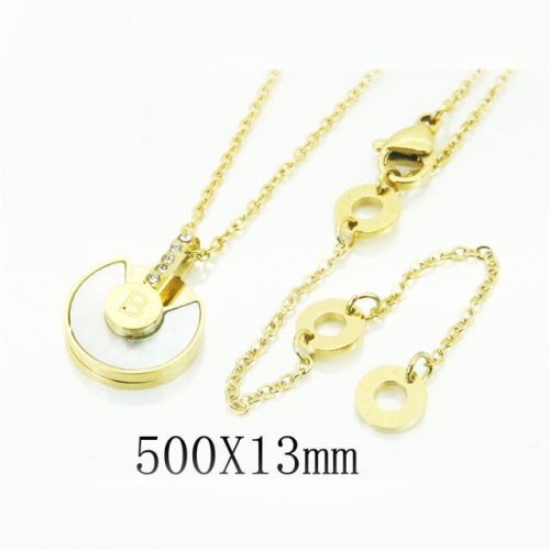 BC Wholesale Jewelry Necklace Stainless Steel 316L Fashion Necklace NO.#BC32N0482PL