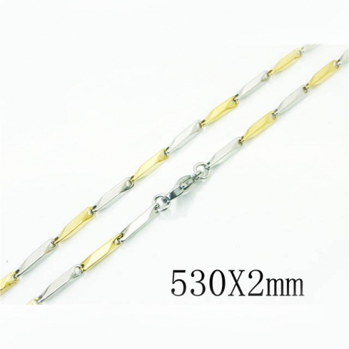 Wholesale Necklace Stainless Steel 316L Popular Chains NO.#BC53N0013LL