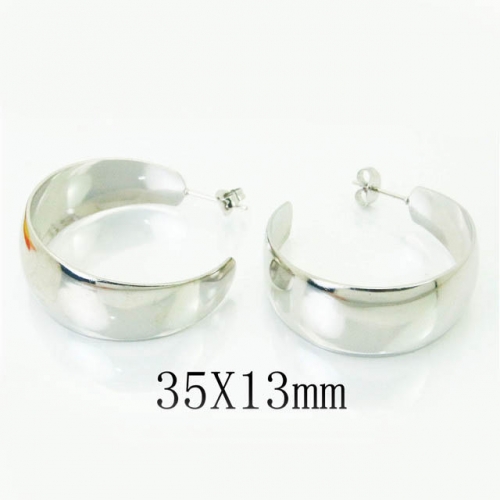 BC Earrings Jewelry Wholesale Stainless Steel 316L Earrings NO.#BC58E1668KS