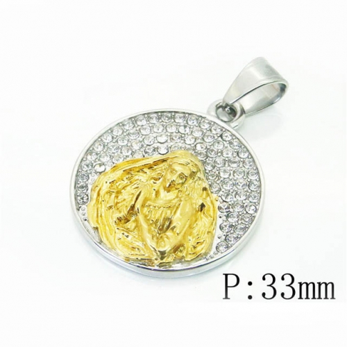 BC Wholesale Jewelry Nice Pendant Stainless Steel 316L Pendant NO.#BC13P1611HH5