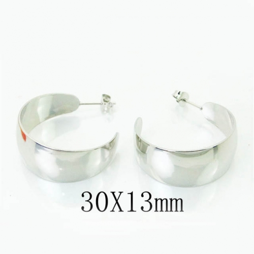 BC Earrings Jewelry Wholesale Stainless Steel 316L Earrings NO.#BC58E1666JL