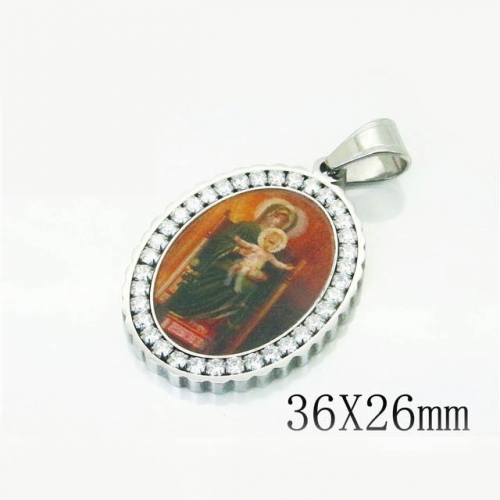 BC Wholesale Jewelry Nice Pendant Stainless Steel 316L Pendant NO.#BC13P1470OW