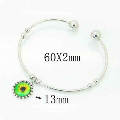 BC Wholesale Bangles Stainless Steel Jewelry Bangles NO.#BC58B0545KC