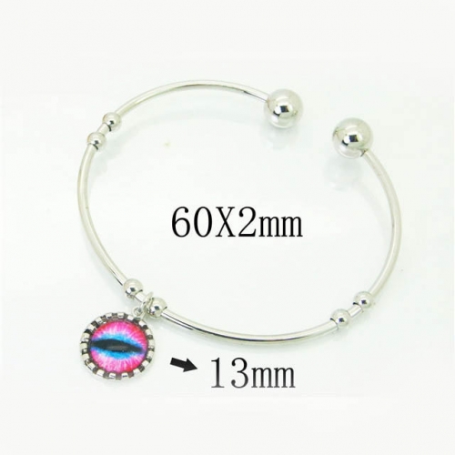 BC Wholesale Bangles Stainless Steel Jewelry Bangles NO.#BC58B0554KT