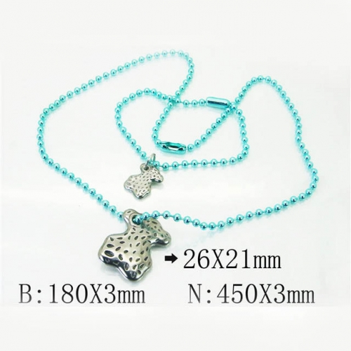 BC Wholesale Jewelry Set Stainless Steel 316L Necklace Bracelet Jewelry Set NO.#BC21S0298IJZ