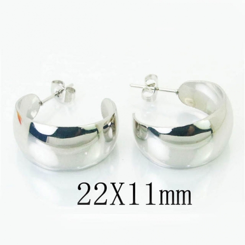 BC Earrings Jewelry Wholesale Stainless Steel 316L Earrings NO.#BC58E1662JL